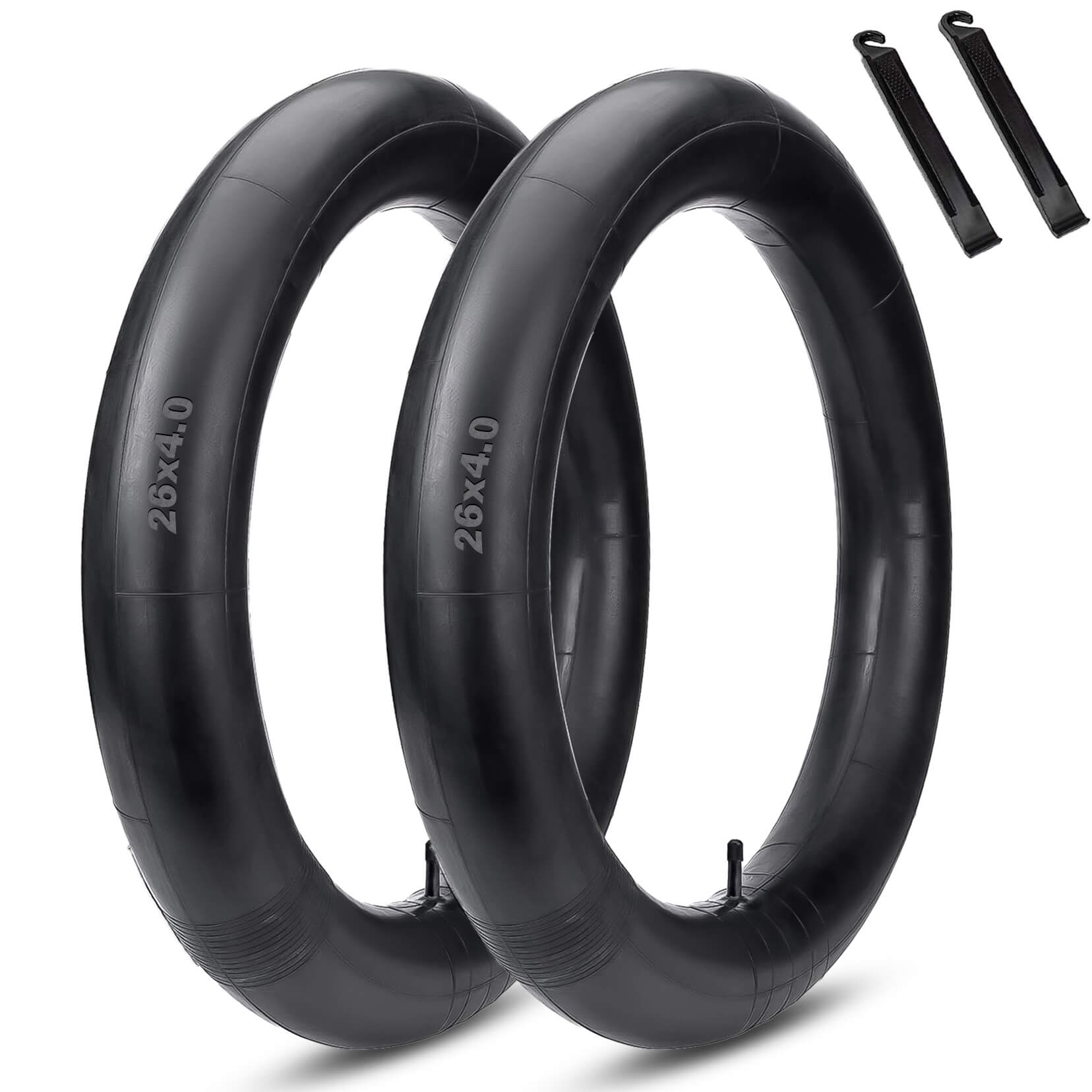 2-Pack 20x4/26x4 Fat Tire Inner Tubes – Durable, Puncture