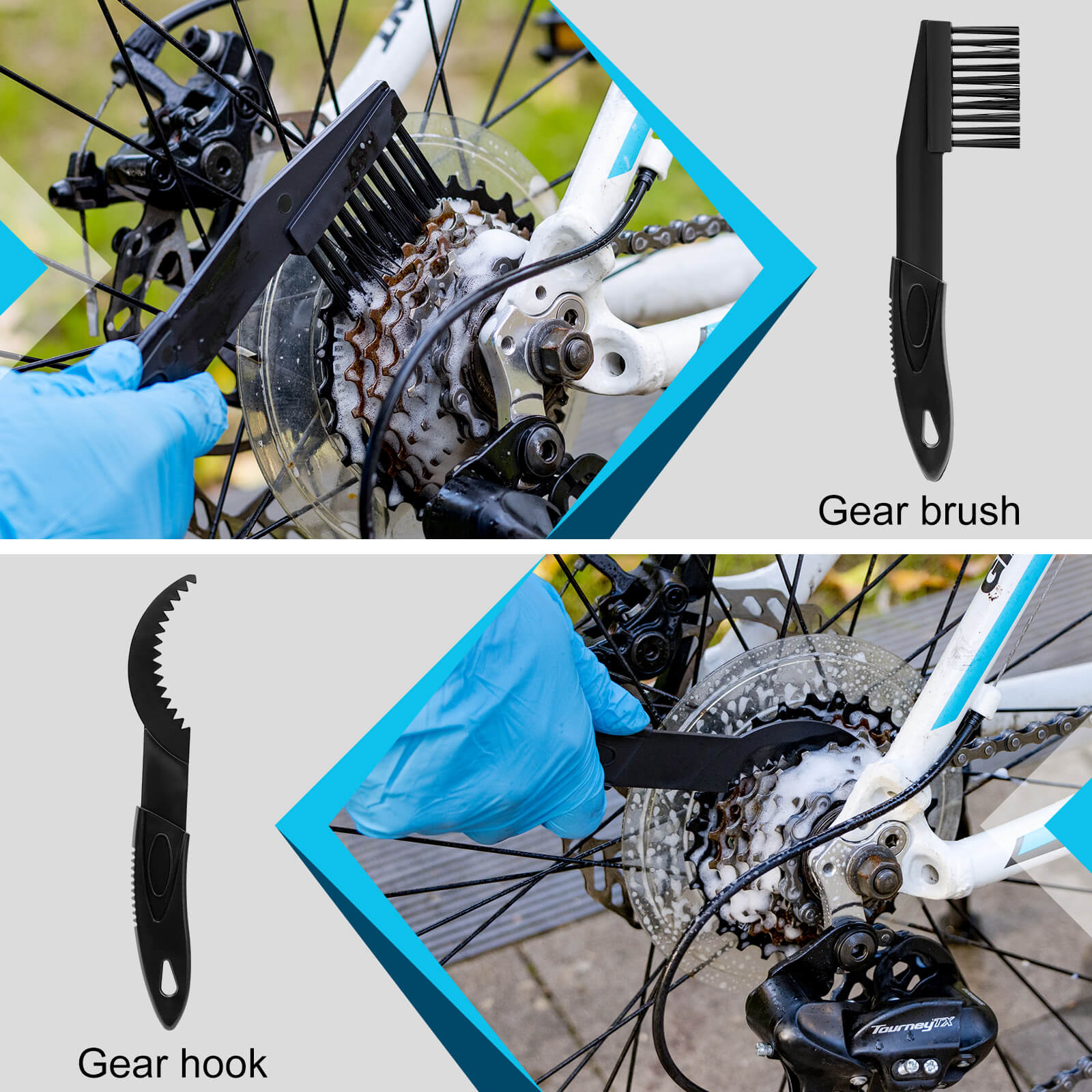 Bike Chain Cleaning Brush Bike Chain Cleaning Kit – Hycline