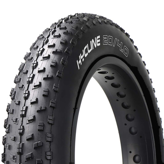 Hycline Raider fat tyre with Logo reflective strips
