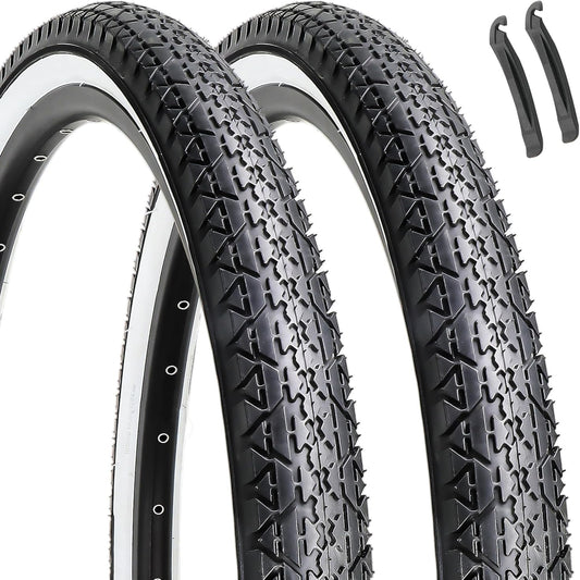 Hycline gembridge 26x2.125 beach cruiser bike tire with tire levers