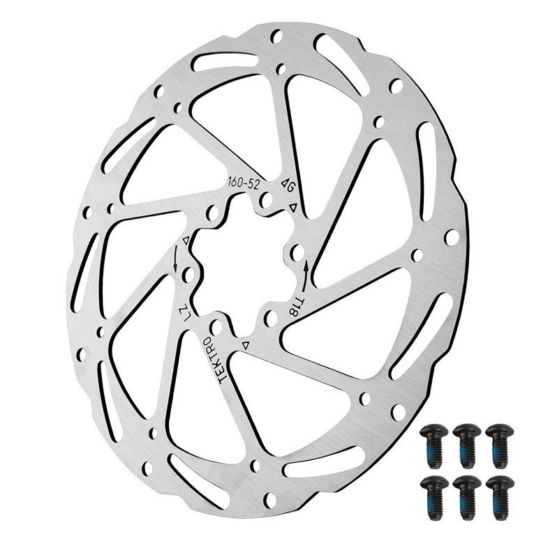 Tektro TR-52 Disc Brake Rotor - 160 & 180mm – Hycline