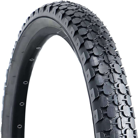 Hycline Beach Cruiser Bike Tire 26X2.125 Black/White/Brown Wall - Hycline