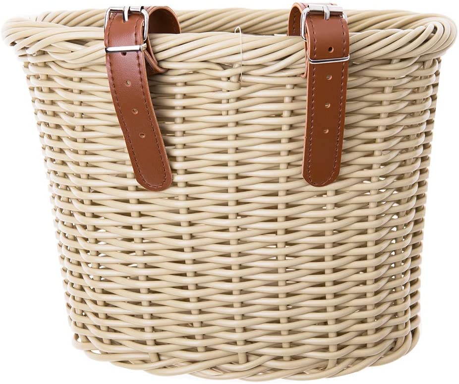 thumbnail image 2 of Detachable Iron Bike Basket With Hooks, Front Handlebar 2 of 11