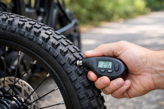 E-Bike Tire Pressure Chart: The Right PSI for Every Rider, Tire Size & Terrain