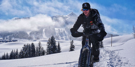 Are fat tire bike for winter days rides