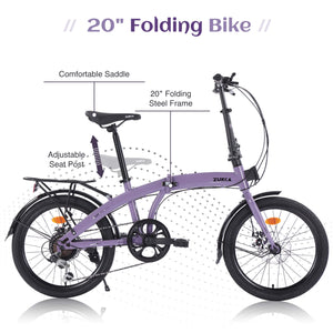 Zukka Crossroll Folding Bike - 20