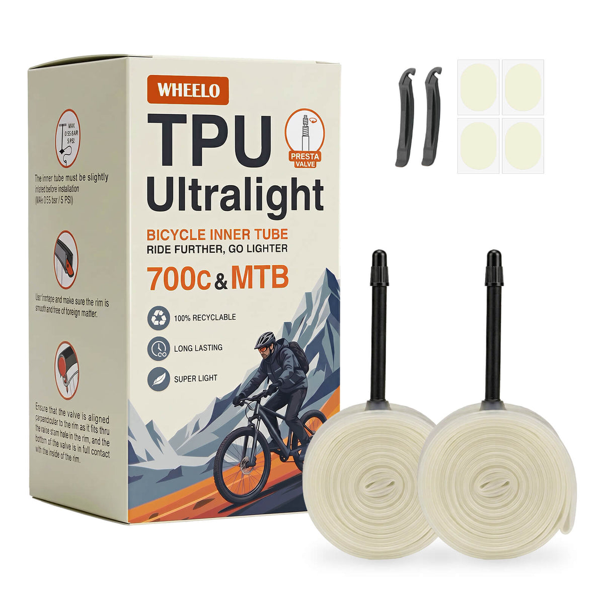 TPU Road Bike Inner Tube