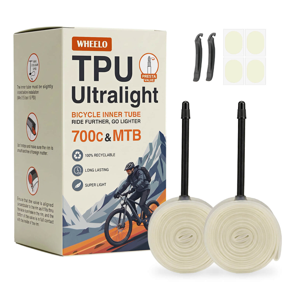 TPU Road Bike Inner Tube