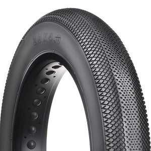 Hycline HyperPave E-Bike White Fat Tire - 20/24/26×4.0 Inch