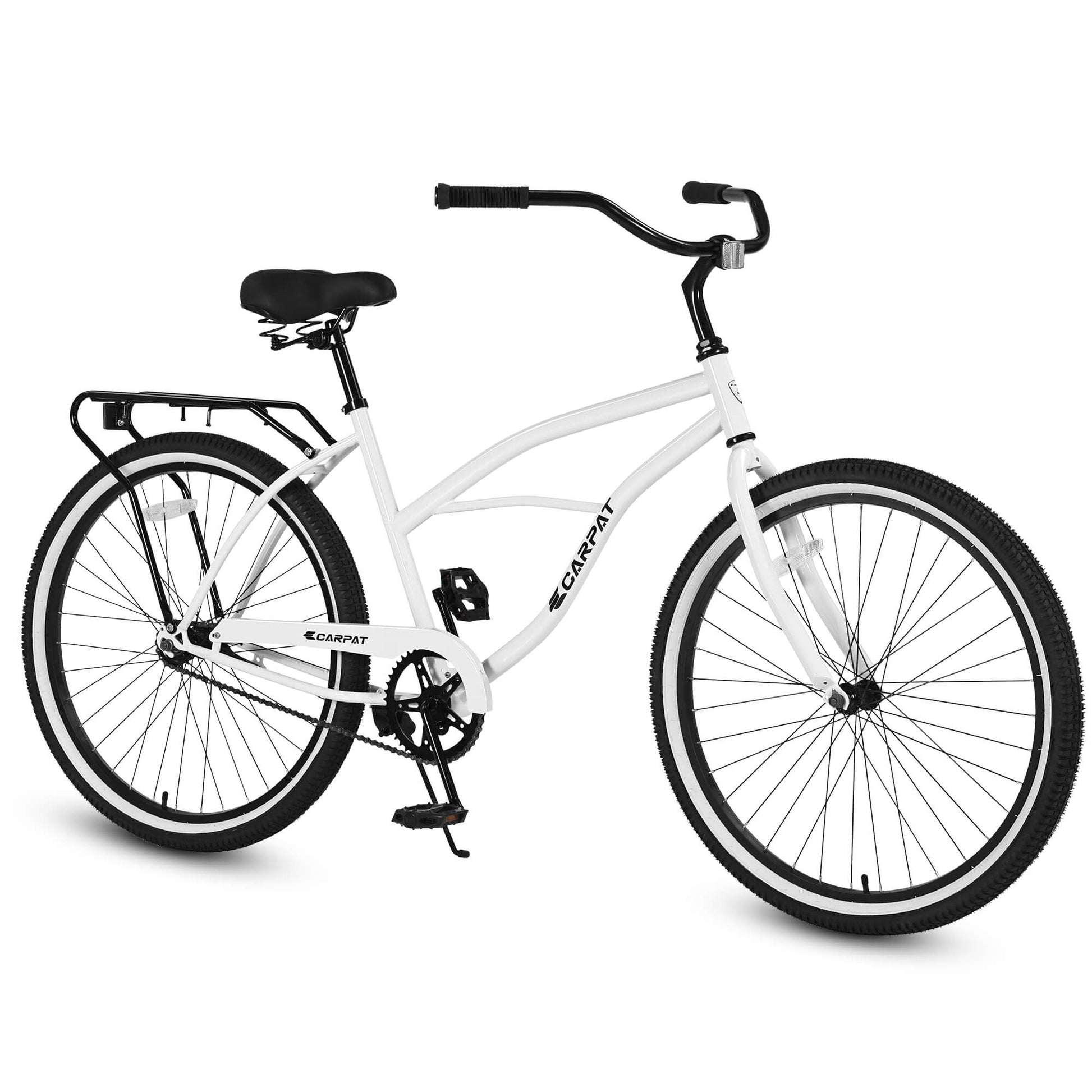 Ecarpat Roowee 26" Beach Cruiser Bike