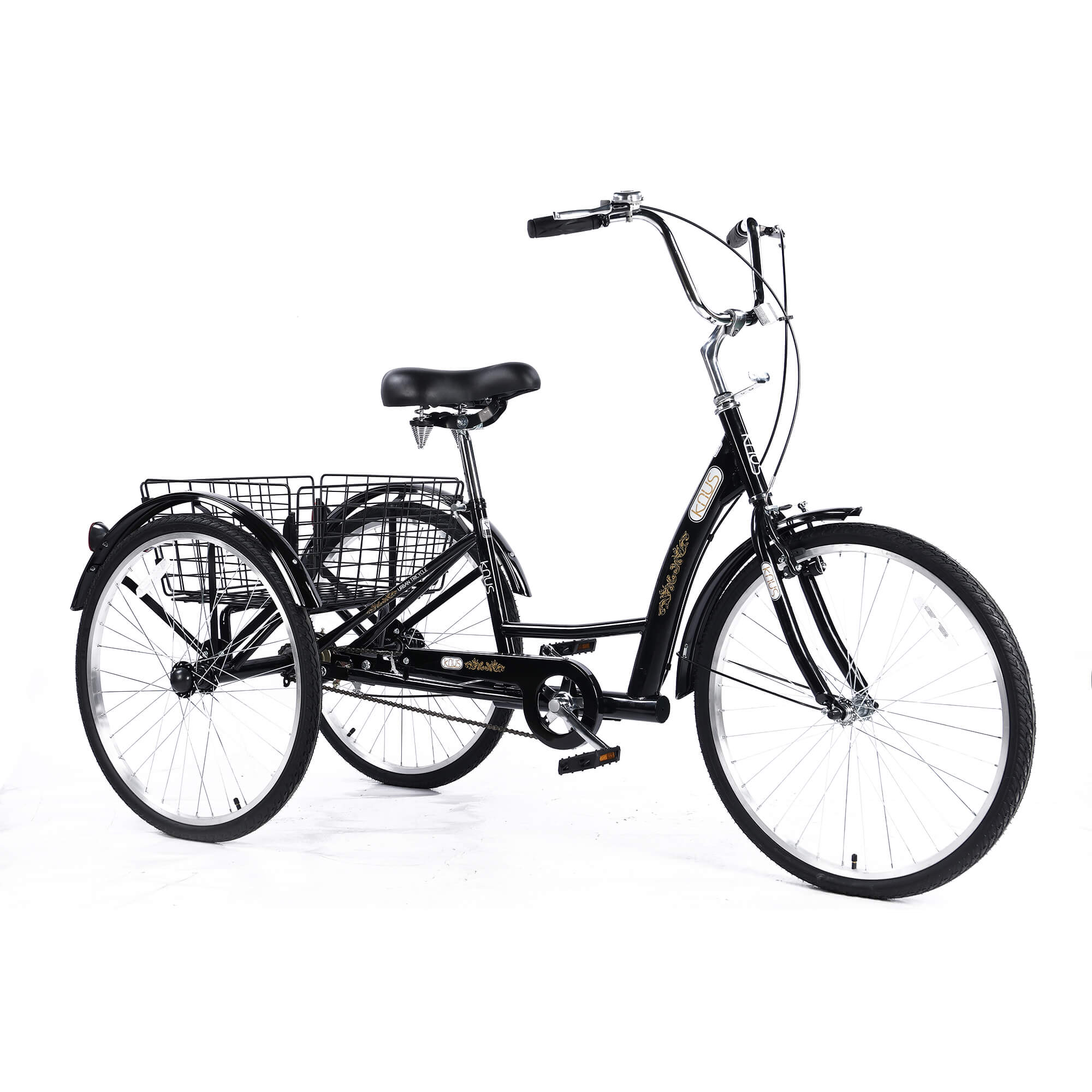 26“ Adult Tricycle | Commuting Bicycle For Old People - Hycline - Hycline