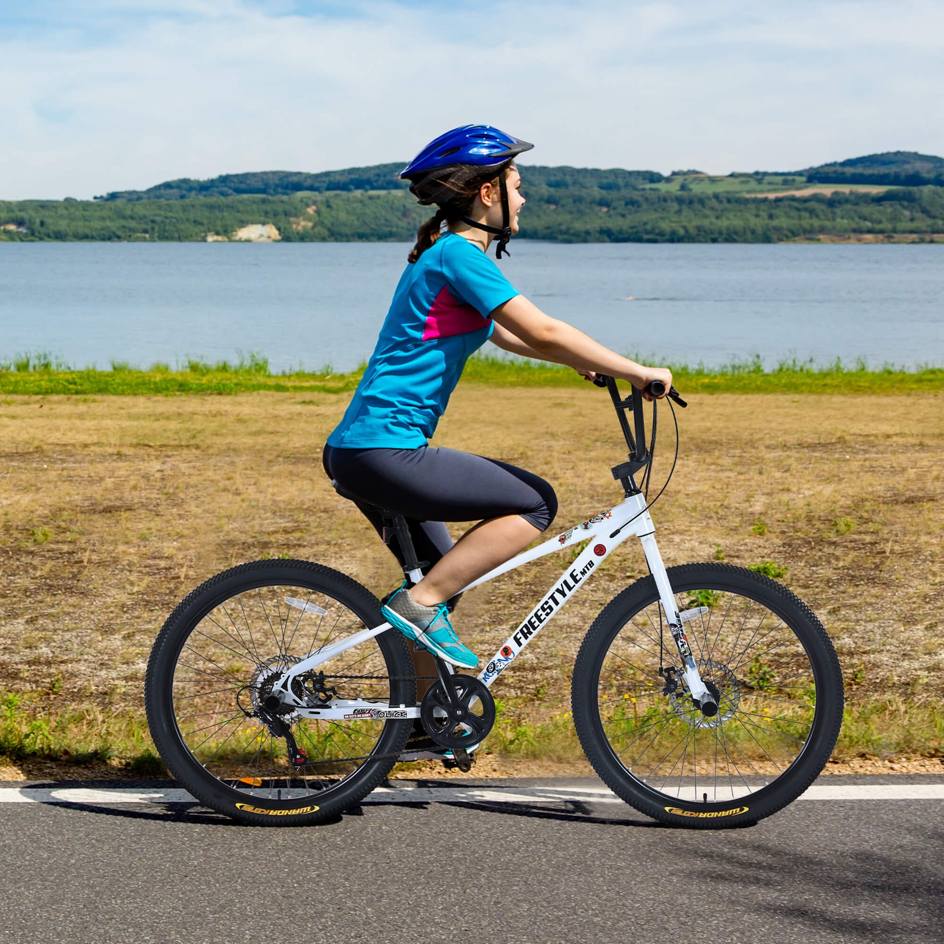women and kids mountain bike 26"×2.35” Hybrid MOUNTAIN BIK
