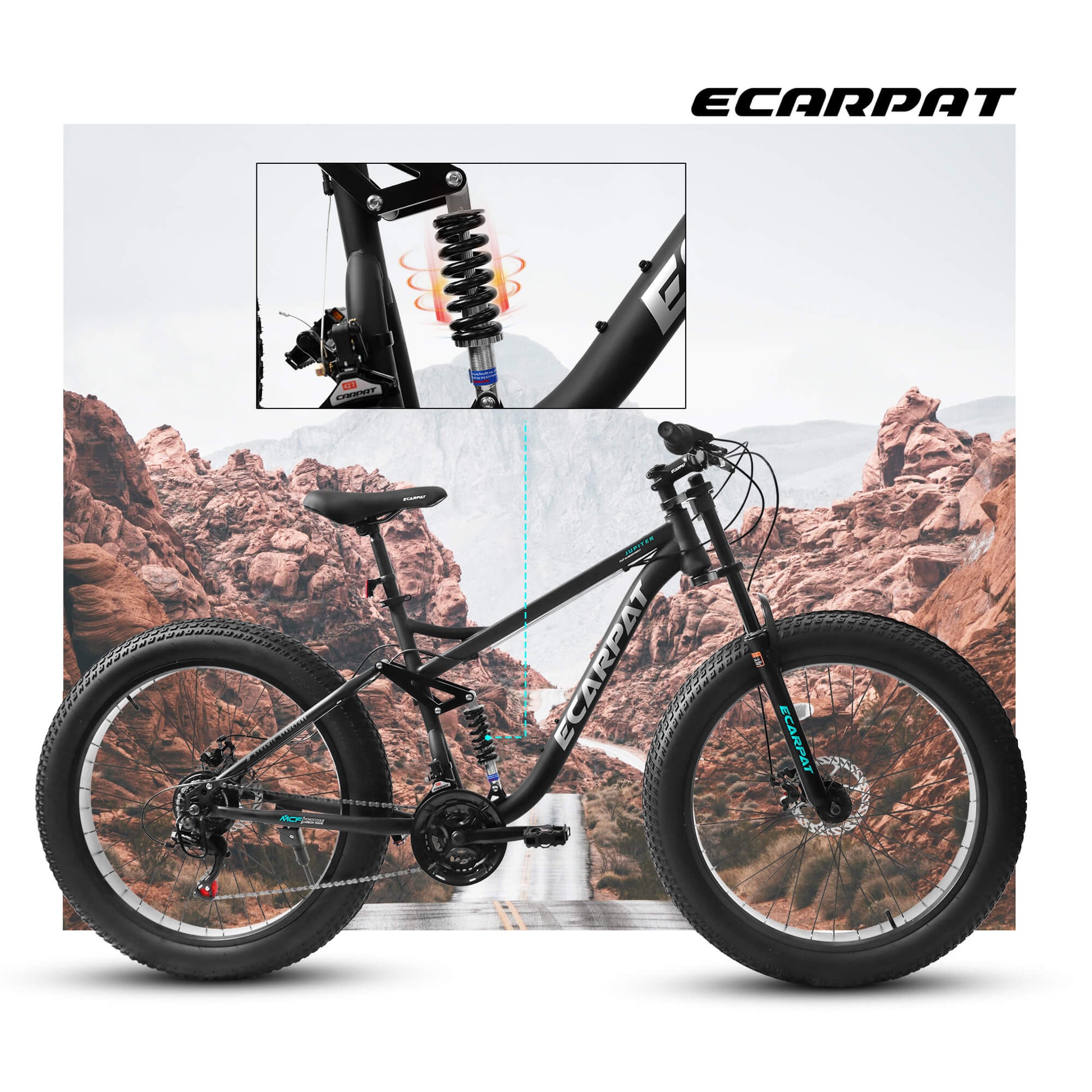 Ecarpat Jumbo MX Fat Bike 26×4