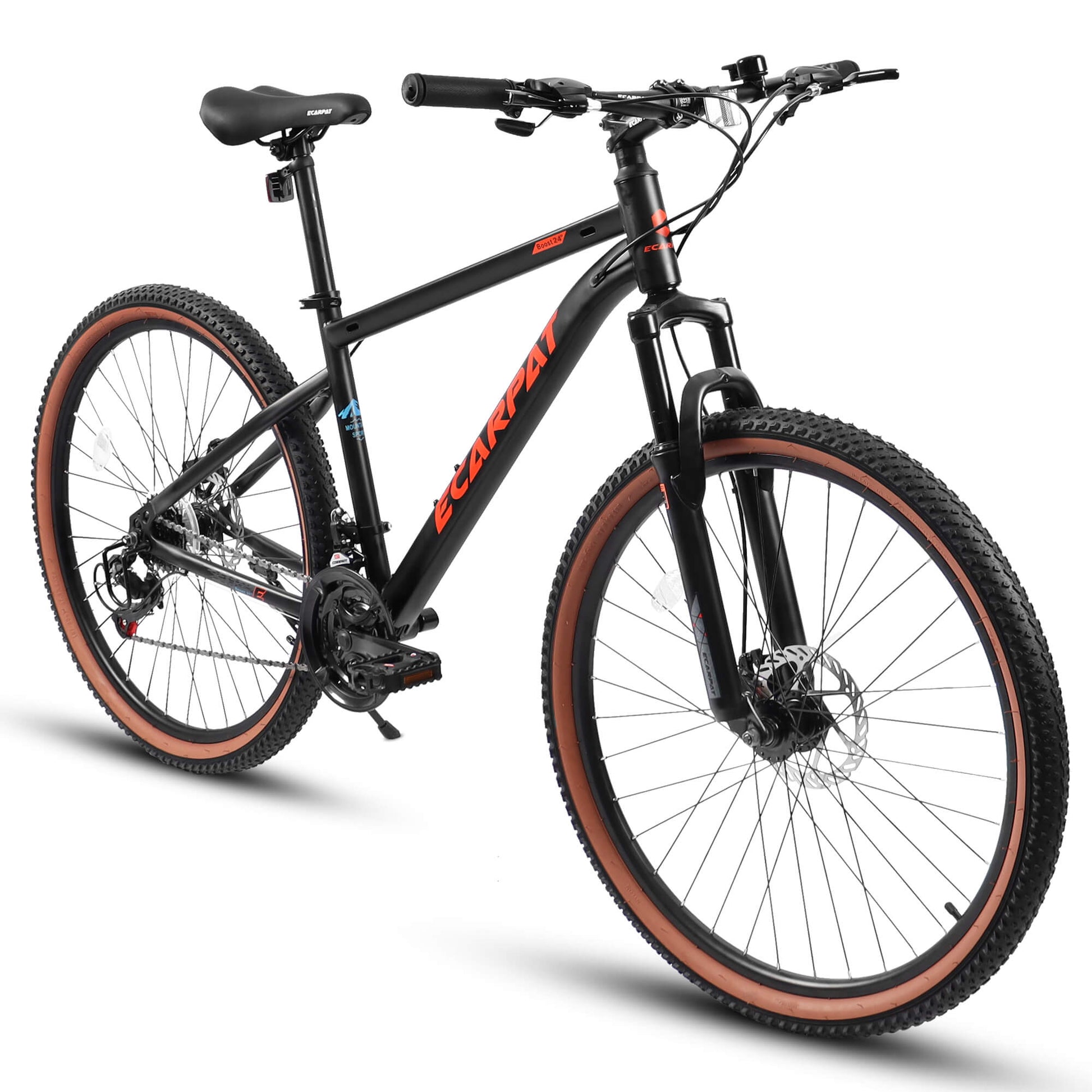 24“ Carbon Steel 21-Speed Mountain & Beach Bike - Hycline