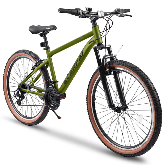 Hycline TumbleWeed 26x2.125 wheel  Beach Mountain Bike in Green and brown wall tire