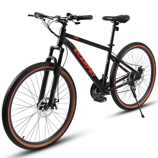 85% pre-assembled 24x16" steel frame, 26x2.125 mountain bike