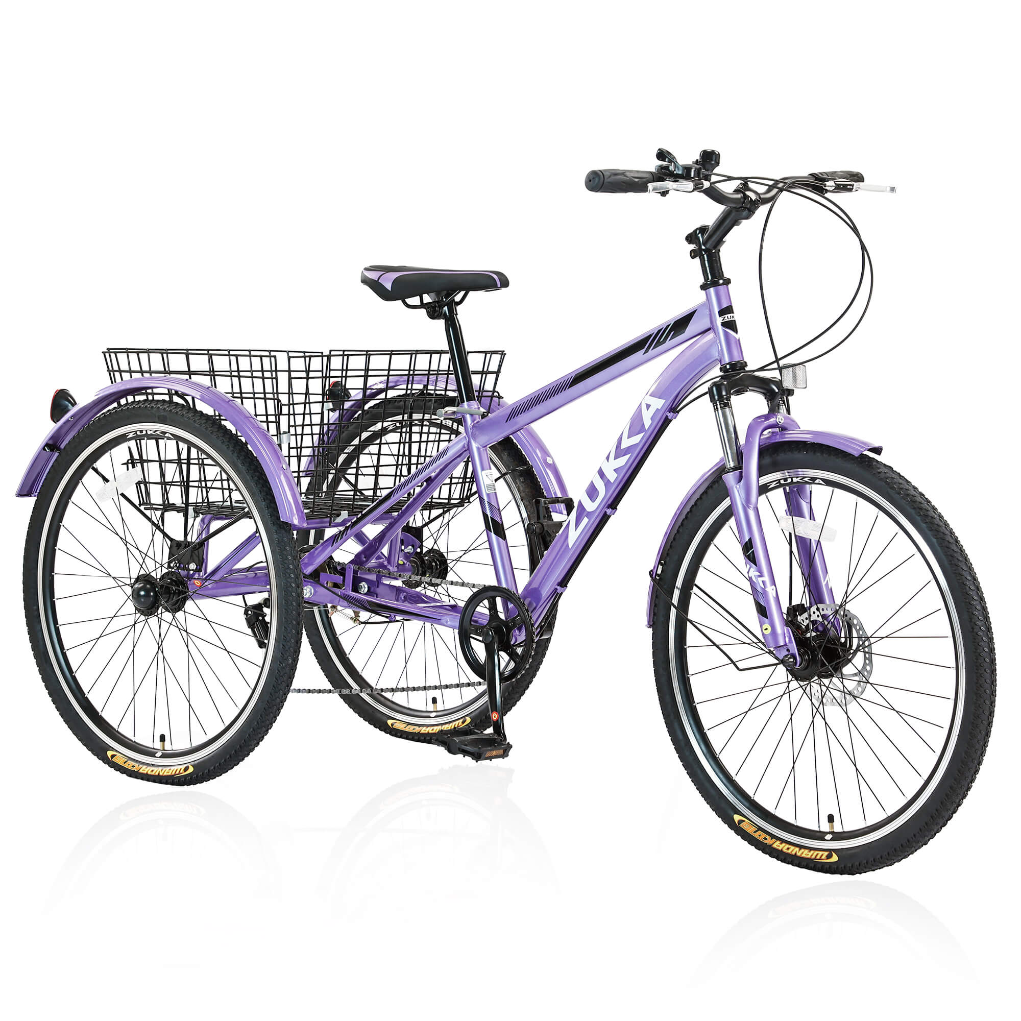 Purple best sale folding bike