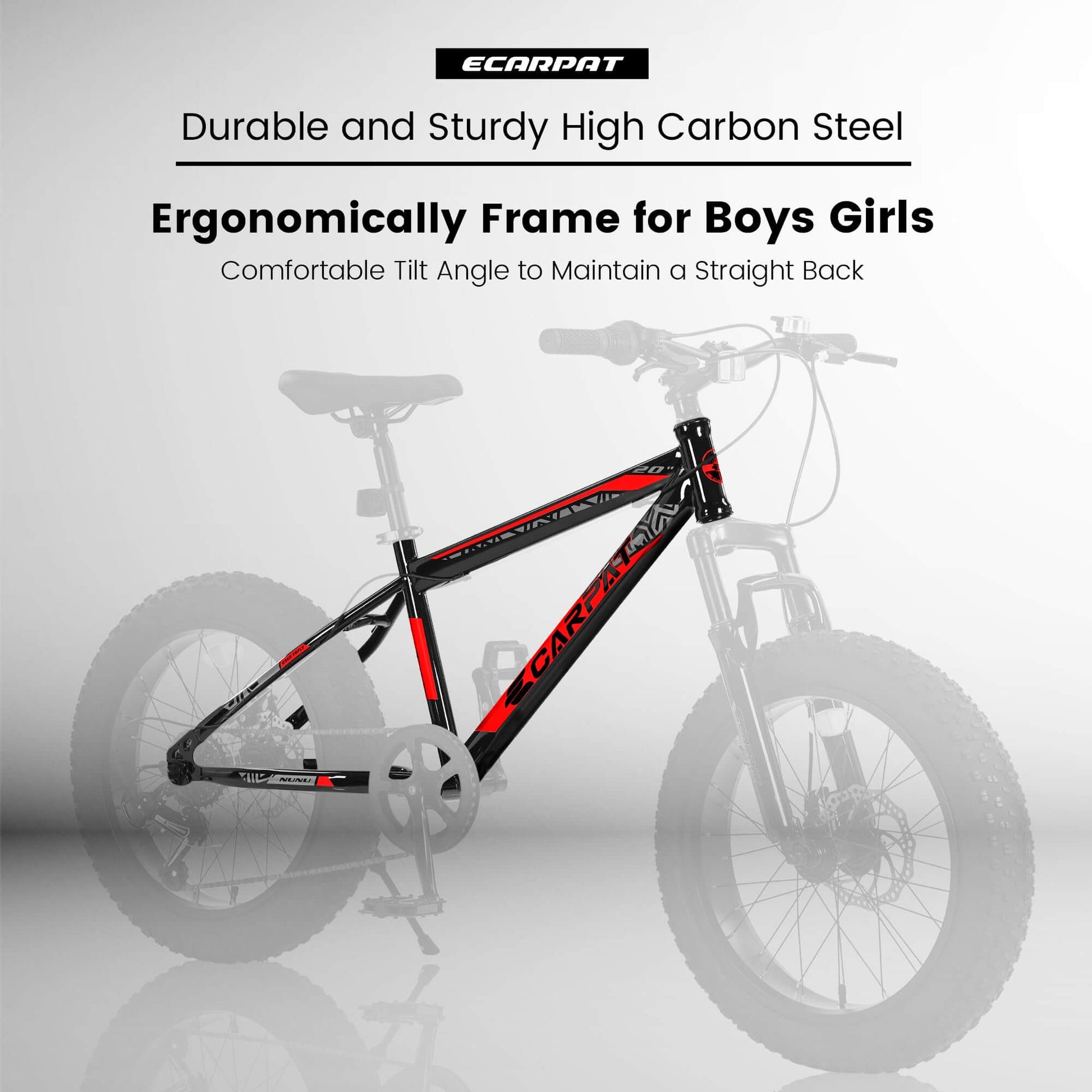 Ecarpat Joycycle 20"×4.0" Youth Fat Bike