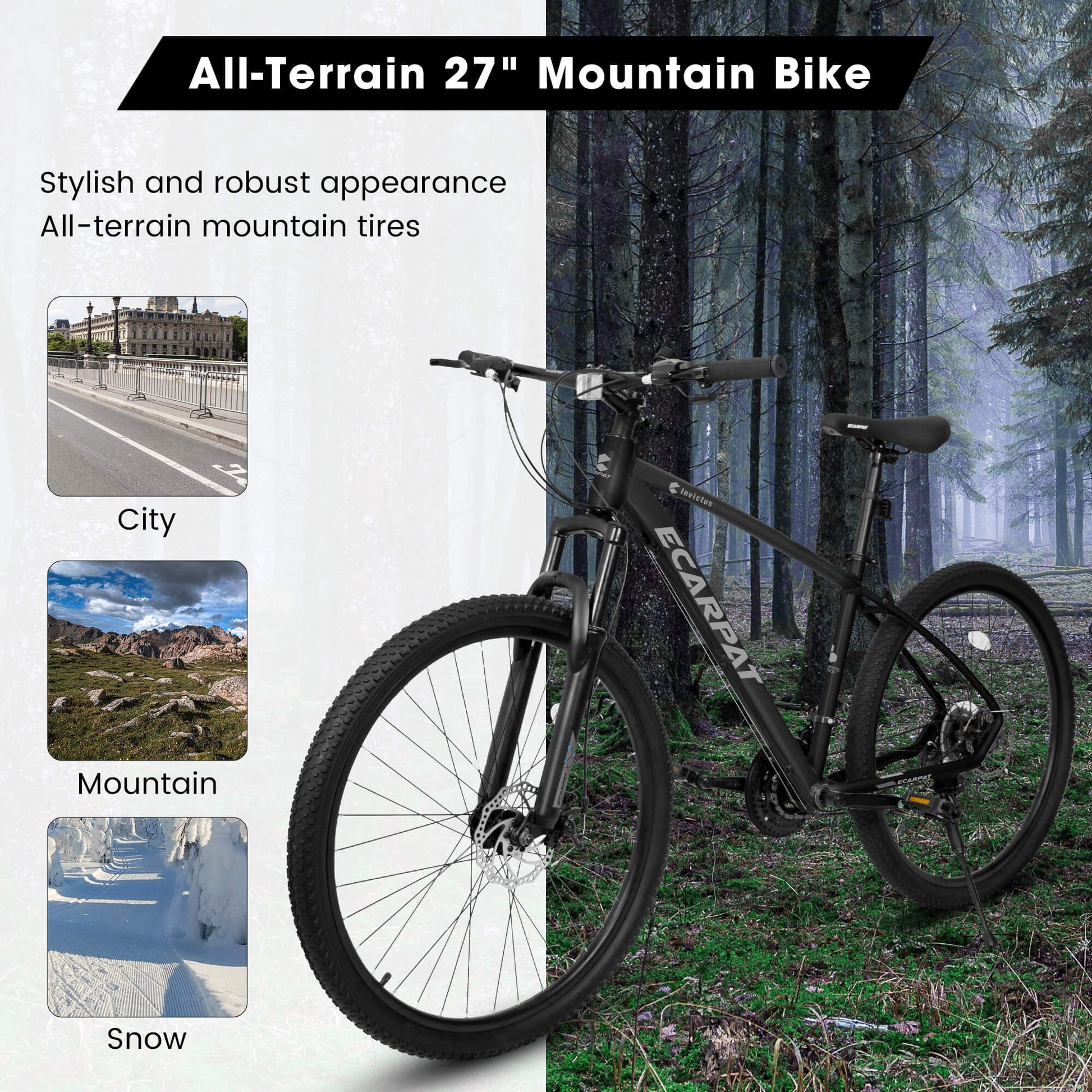 Ecarpat Tendar X5 27.5” Mountain Bike