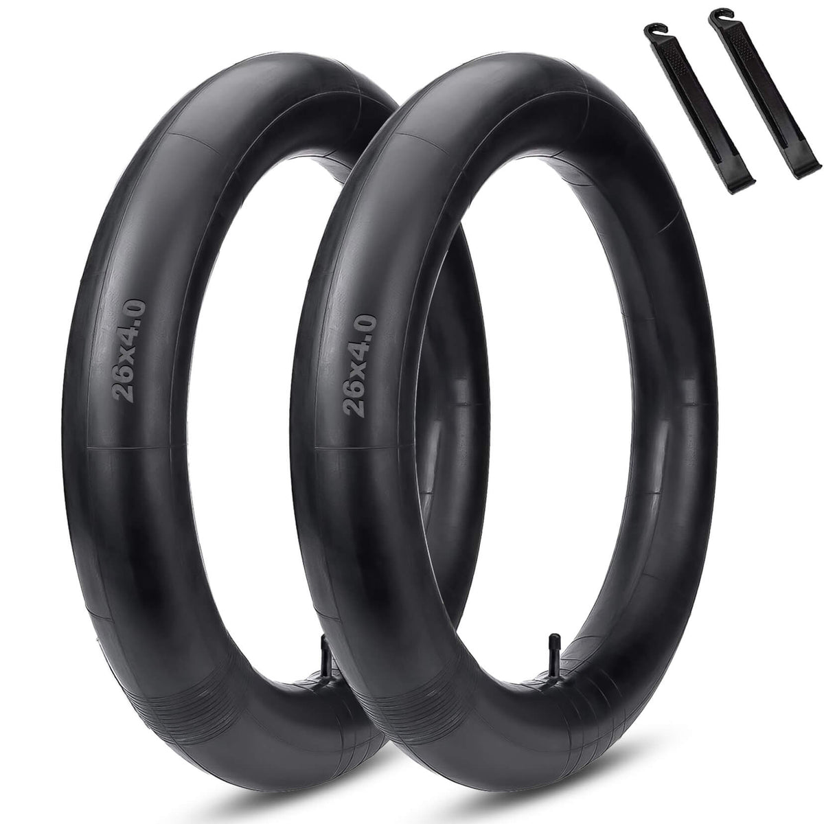 2-Pack 20x4/26x4 Fat Tire Inner Tubes – Durable, Puncture-Resistant ...