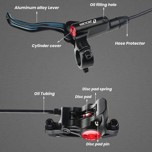 ZOOM HB-875E/876E Right Rear Hydraulic Disc Brake Lever