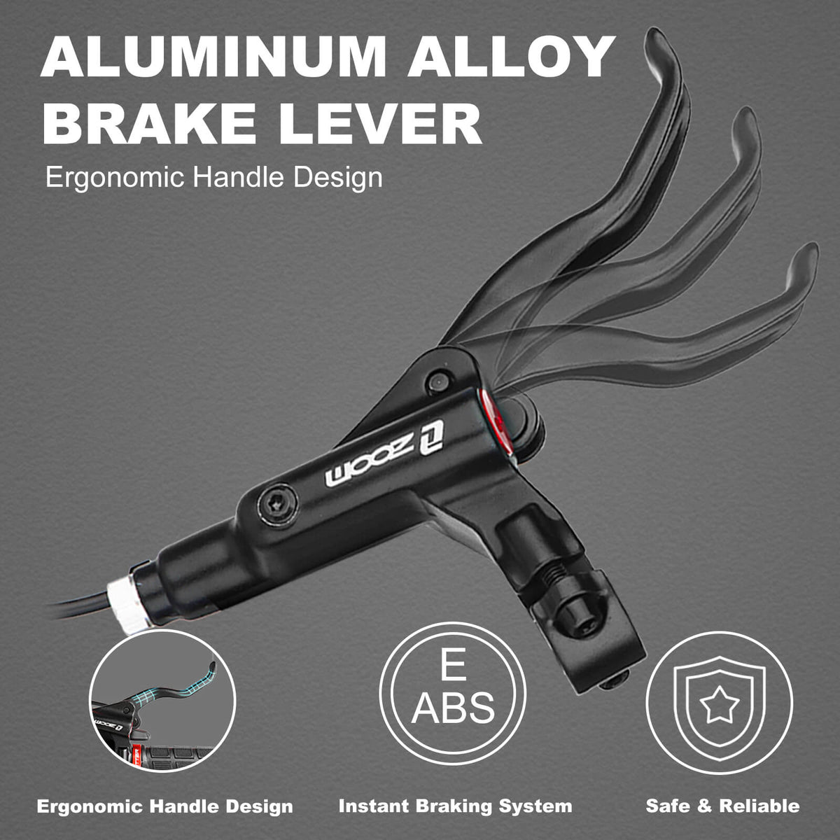 ZOOM HB-875E/876E Hydraulic Disc Brake For E-Bike – Hycline