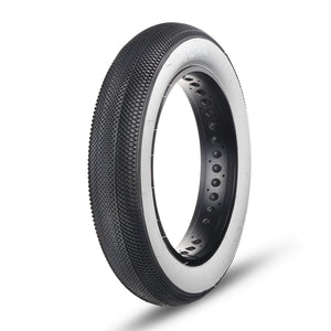 Hycline HyperPave Whiteside E-Bike Fat Tire - 20/24/26×4.0 Inch