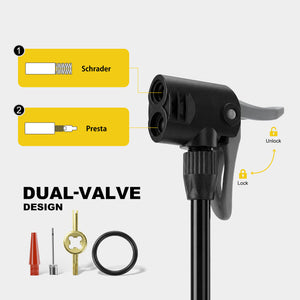 Air-Boost Bike Pump