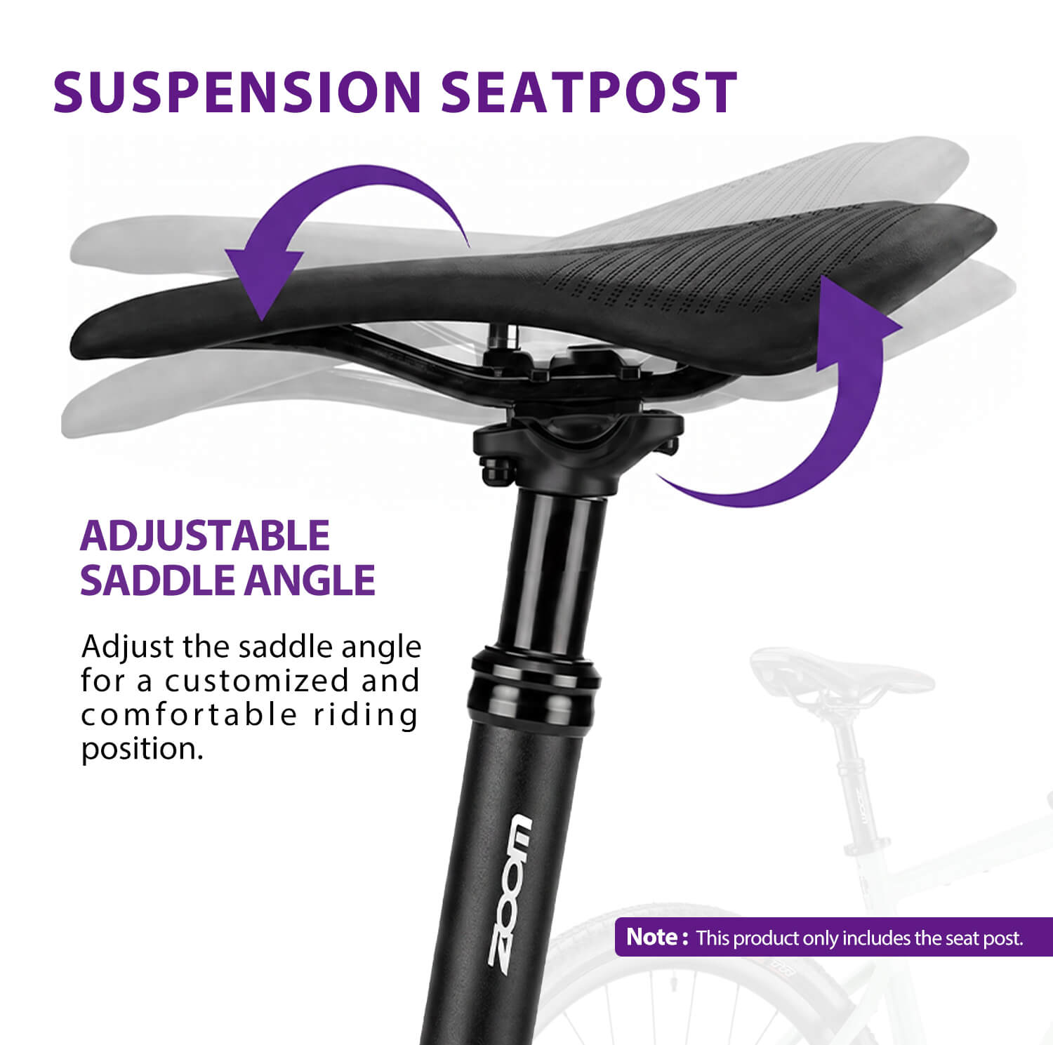 ZOOM Suspension Seatpost