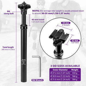 ZOOM Suspension Seatpost