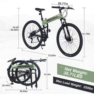 Meghna XM2 Folding Bike - 29