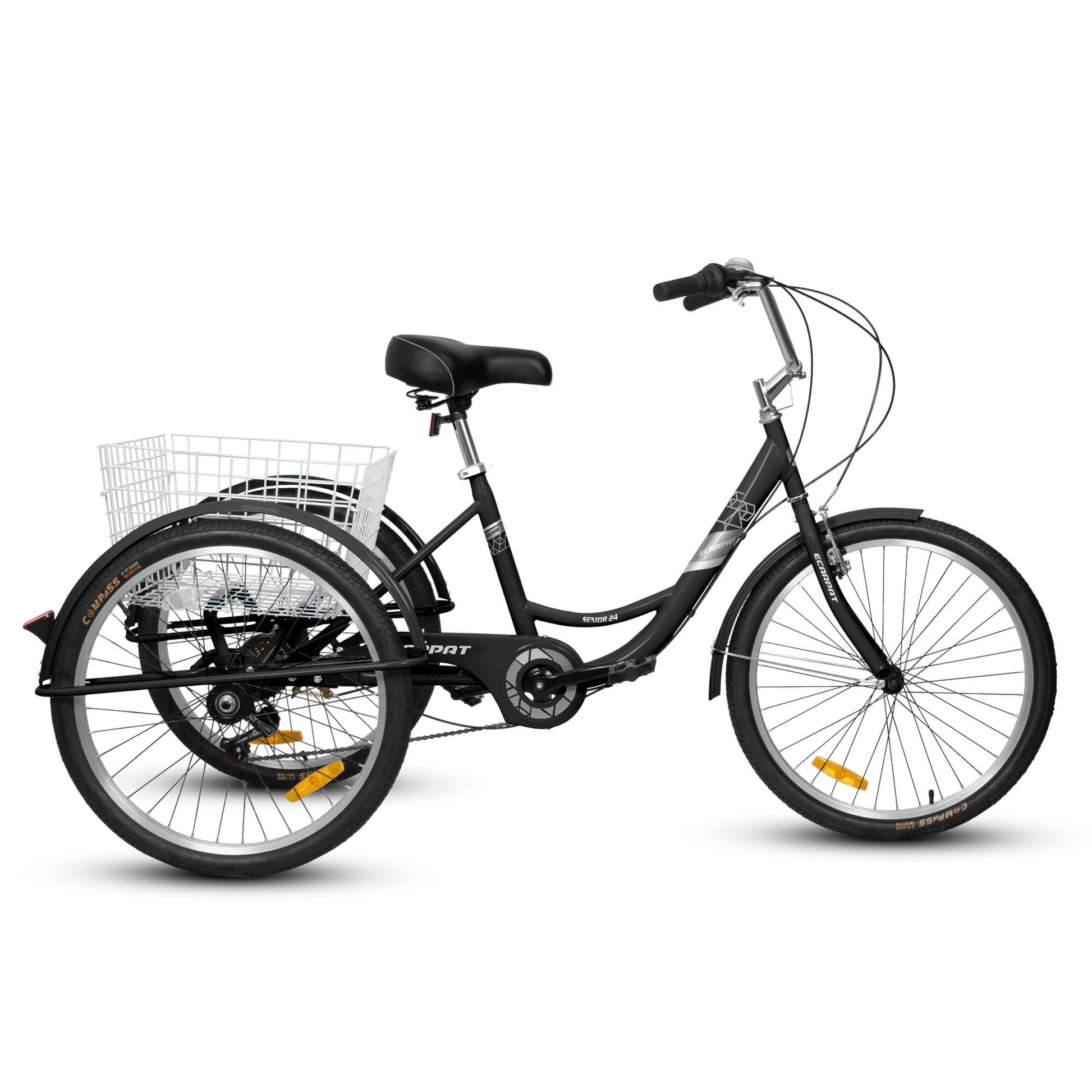 Hycline 24“ Adult Trike 3-Wheel Bike