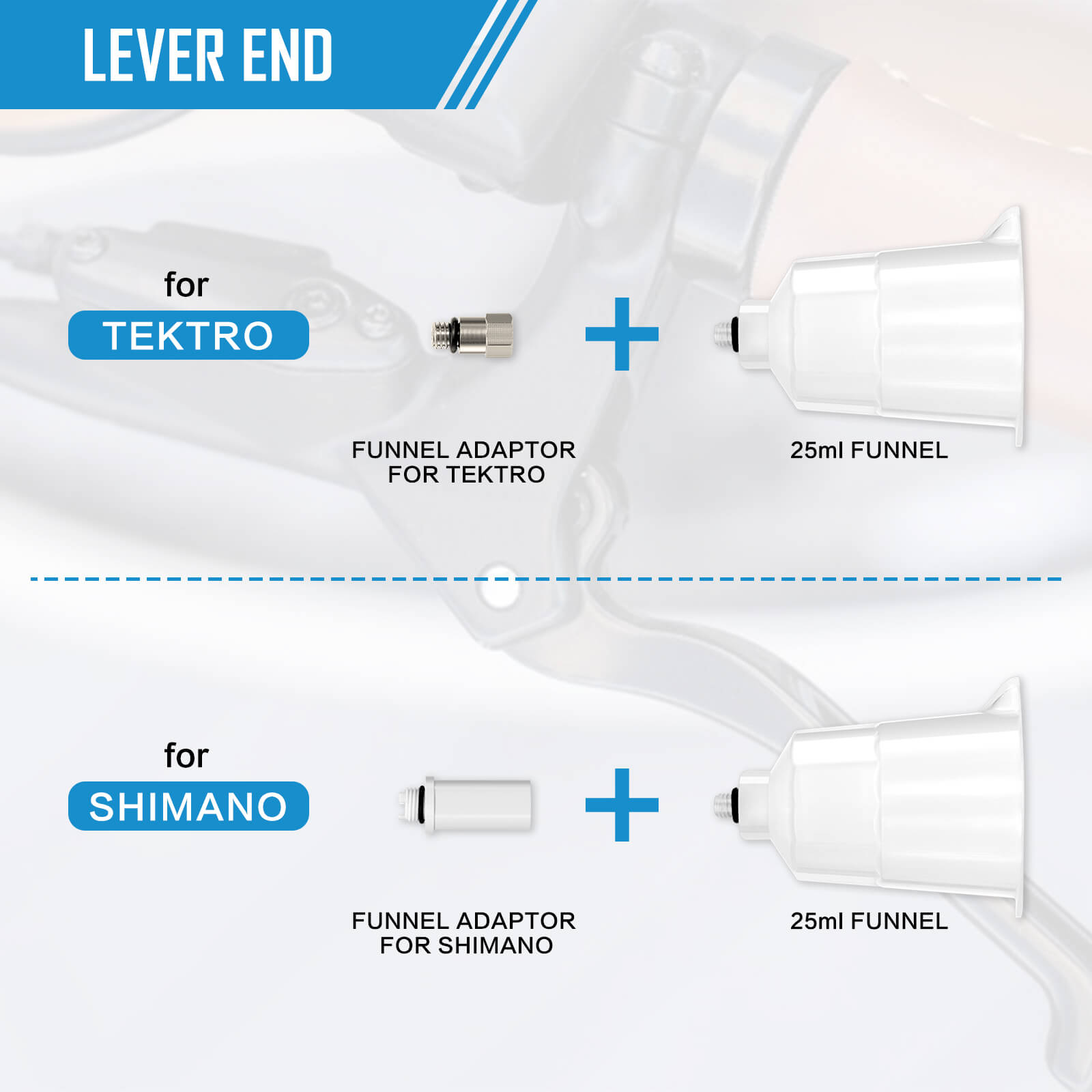 Bike Hydraulic Brake Bleeding Kit For Shimano, Tektro