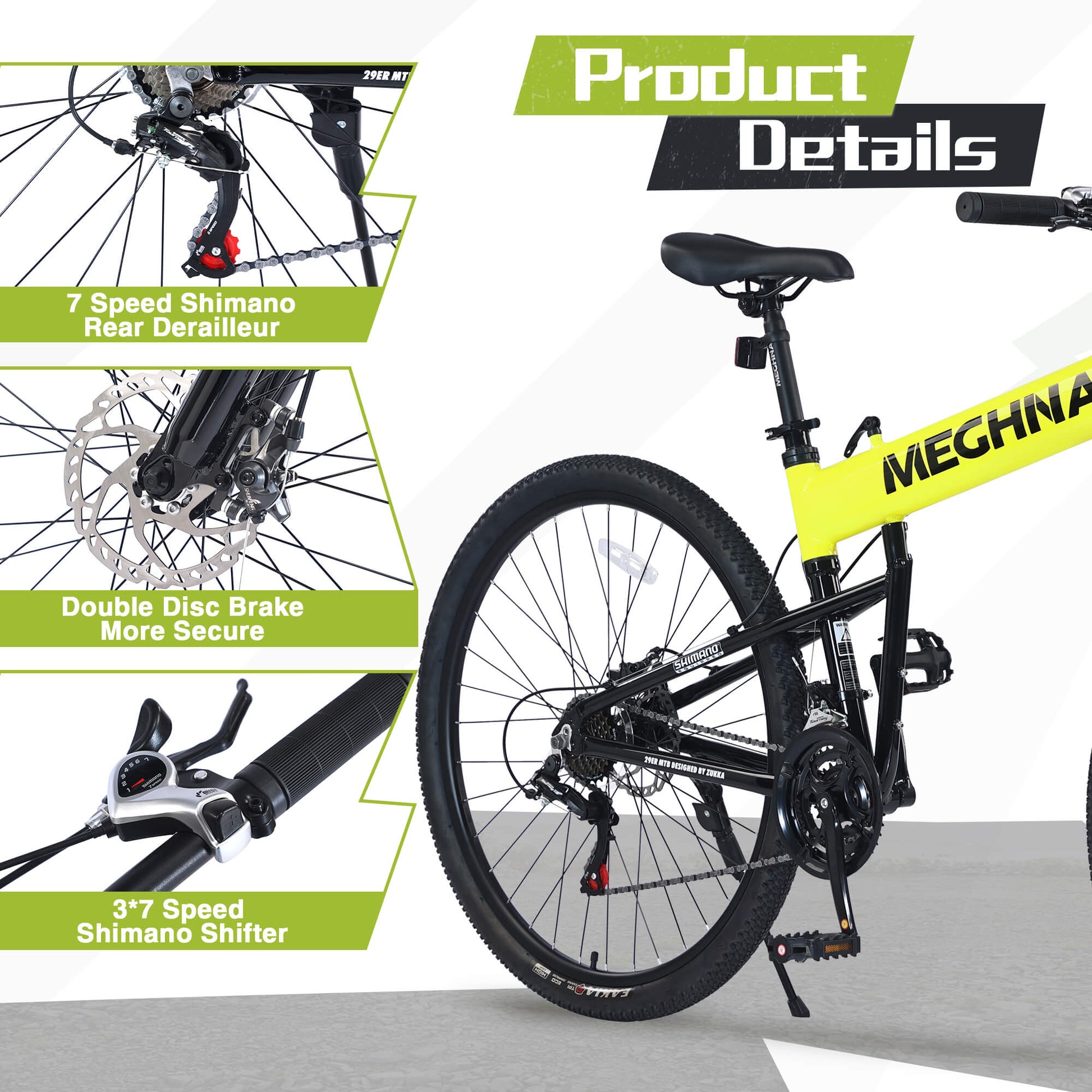 Meghna XM2 Folding Bike - 29"