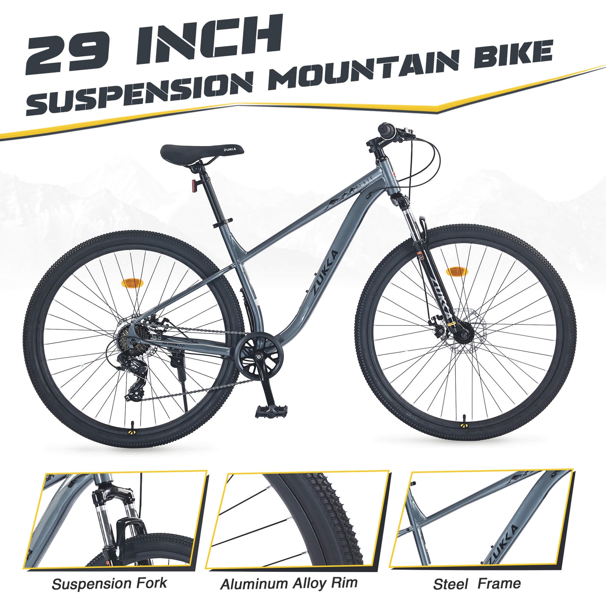 Zukka Blaze MTB - 29"×1.95"