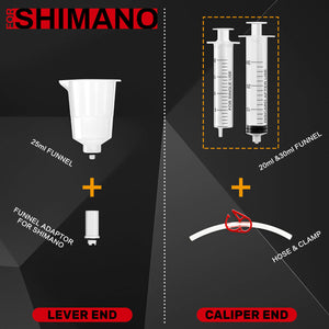 Hydraulic Brake Mineral Oil Bleed Kit For Shimano, Tektro, TRP