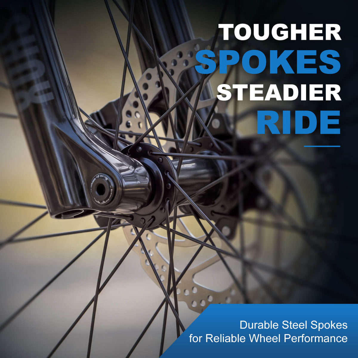 Bike Spokes with Nipples Kit