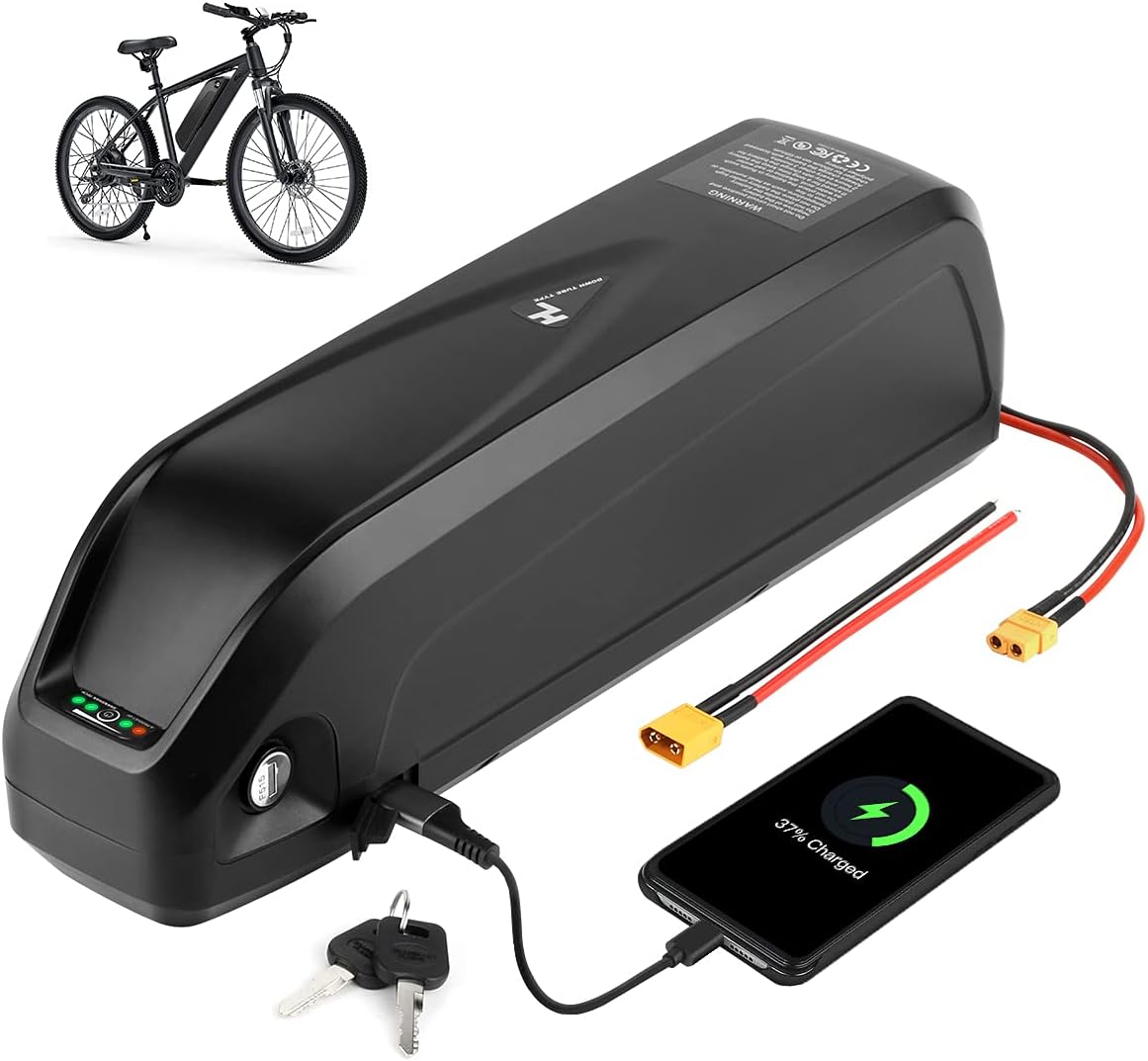 52V14.4AH 0-1200W Electric Bicycle Lithium Battery