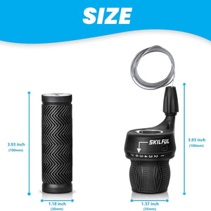 Bicycle 21-Speed Twist Shifter Set