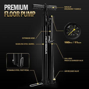 Air-Boost Bike Pump