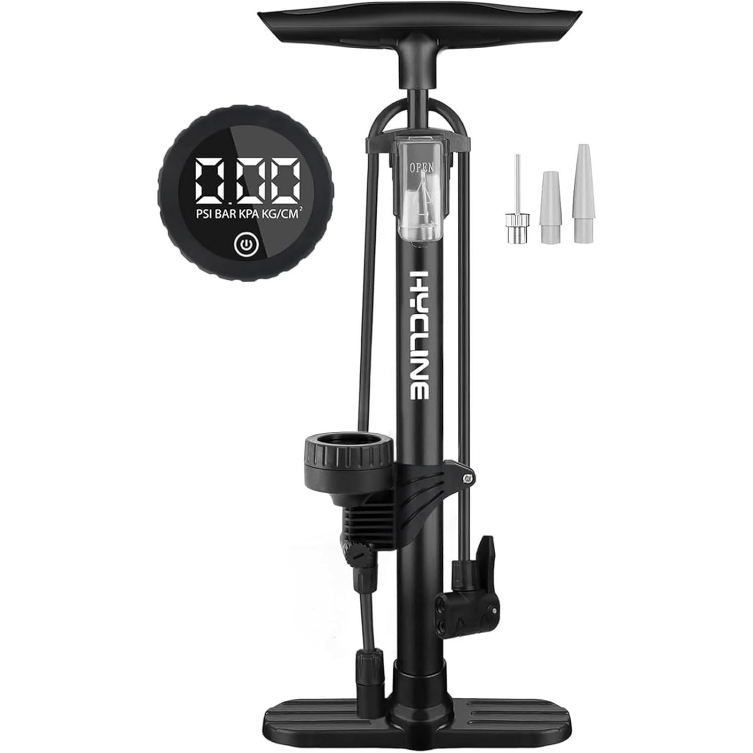 Hycline B5532 160 PSI Bike Floor Pump