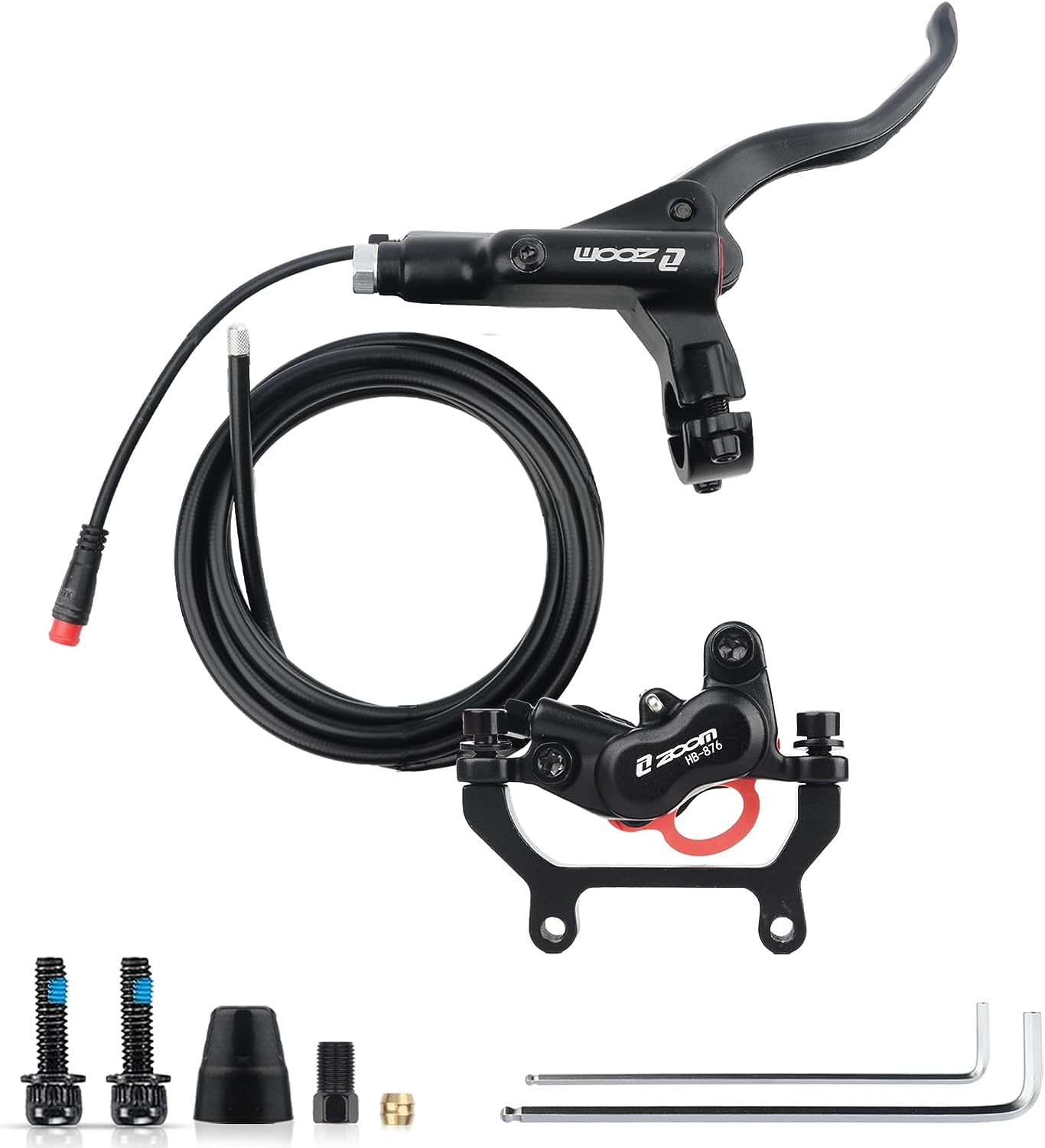 ZOOM HB875E/876E Right Rear Hydraulic Brake For EBike Hycline