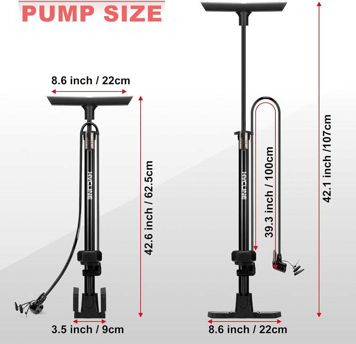 Air-Tall Bike Pump