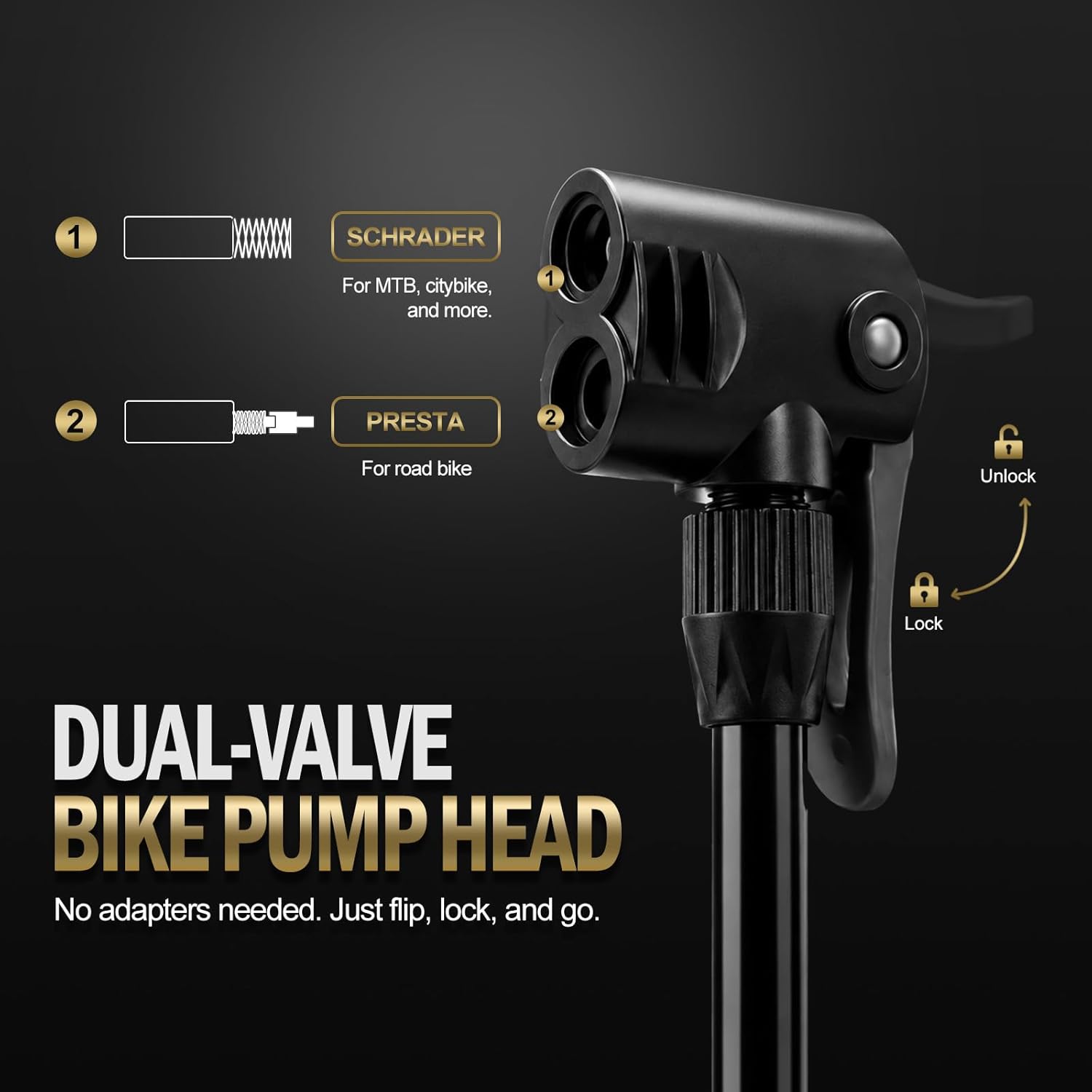 Air-Boost Bike Pump