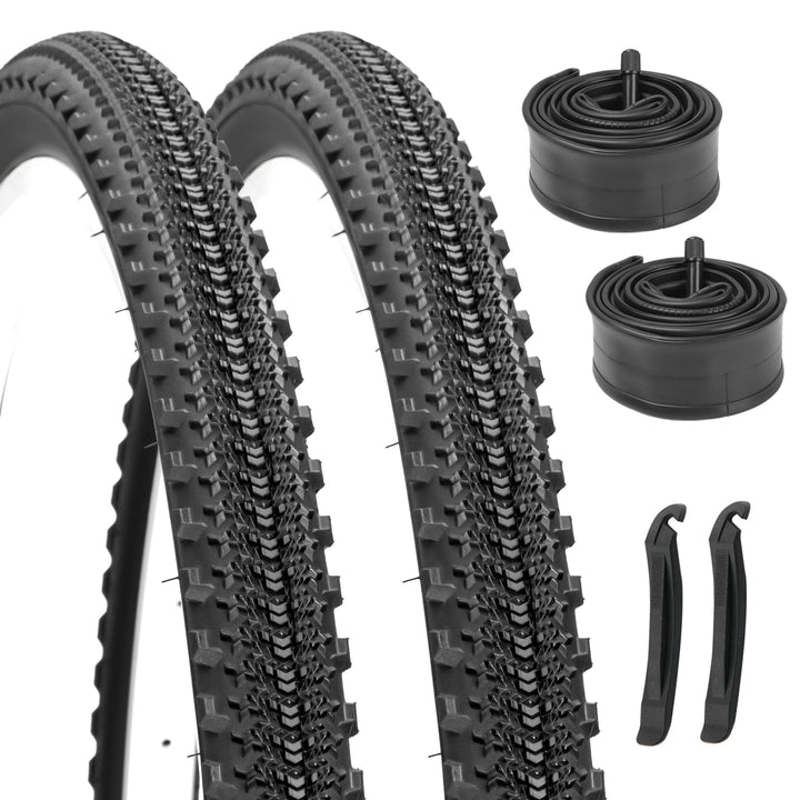 Hycline Mountainbike-Reifen – 66 X 5 Cm, Faltbar, Für Offroad, Schwarz