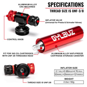 CO2 Bike Tire Inflator