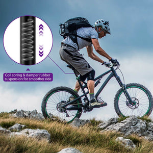 ZOOM Suspension Seatpost Ø27.2/30.9/31.6mm × 350mm