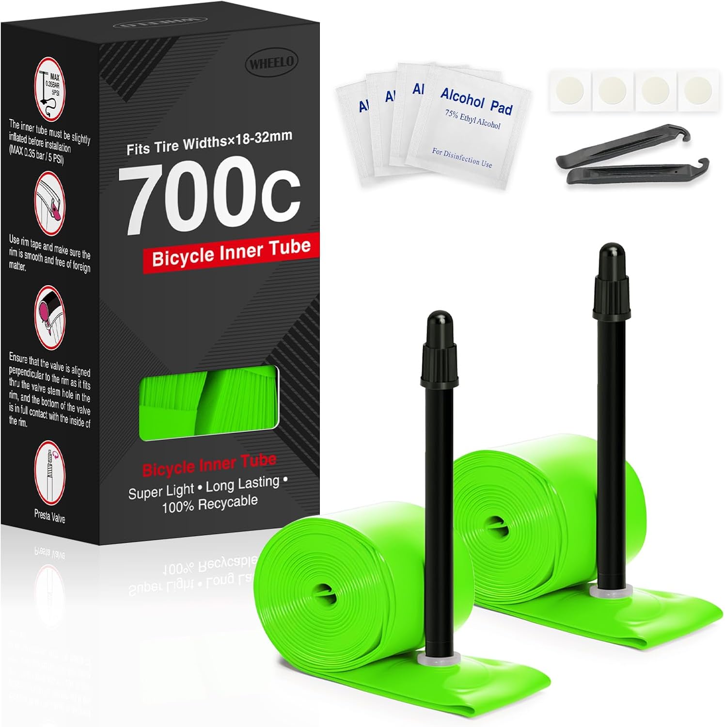 TPU Road Bike Tube - 700C×18-32C