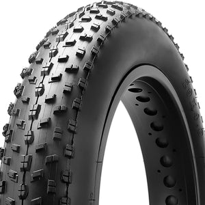 Raider Thick Studded Wide Fat Bike Tire 20/26 × 3.0 | 20/26 × 4.0