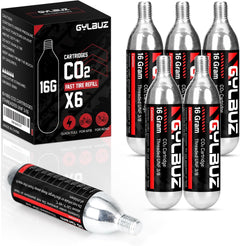 16g Threaded  CO₂  Cartridges Set